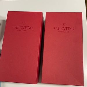 Valentino empty boxes
